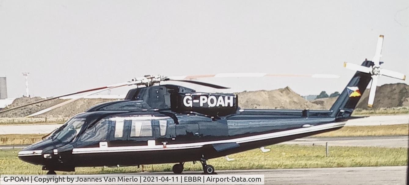 G-POAH, 1992 Sikorsky S-76B C/N 760399, scan from slide