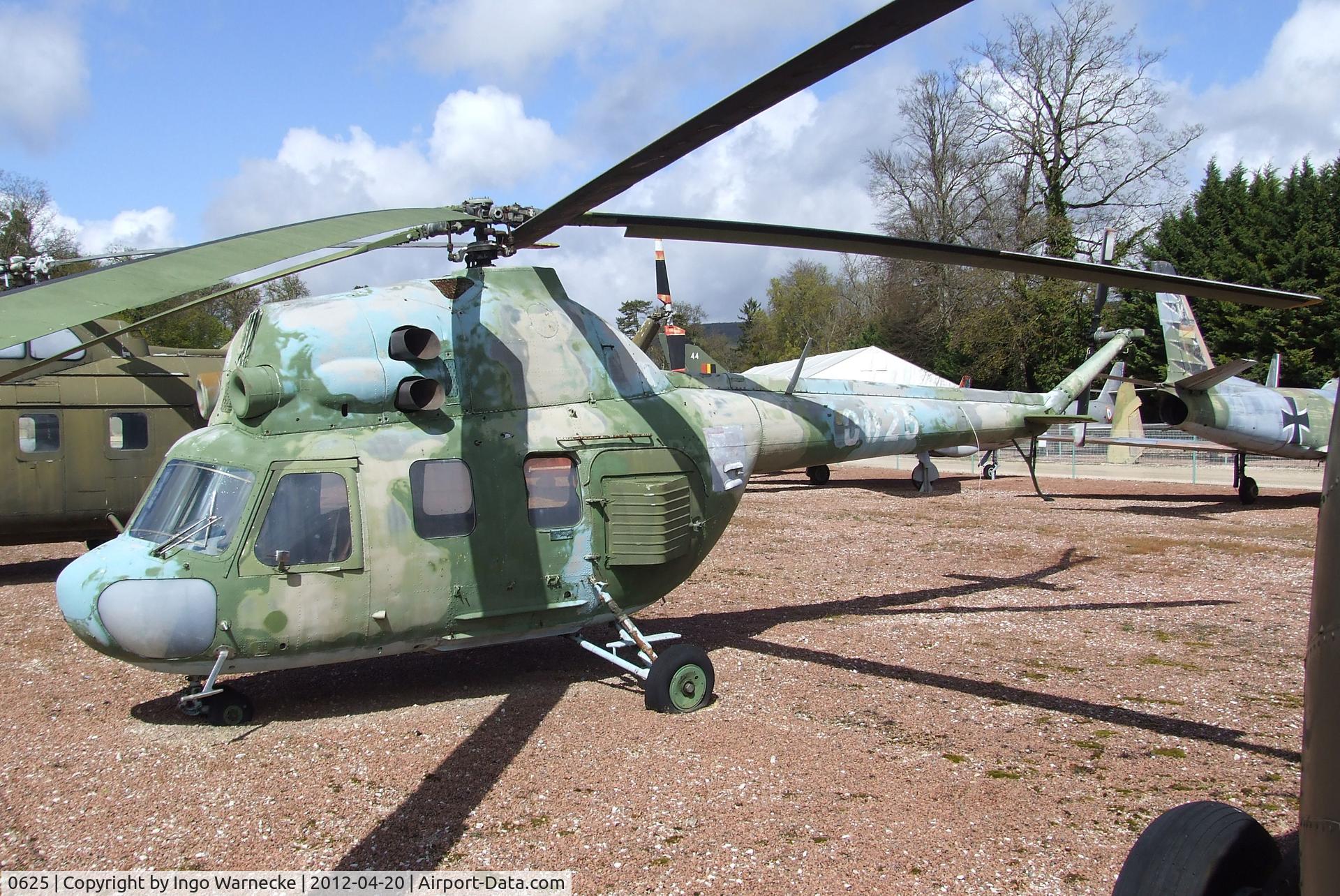 0625, Mil Mi-2M C/N 560625038, Mil Mi-2M HOPLITE at the Musee de l'Aviation du Chateau, Savigny-les-Beaune