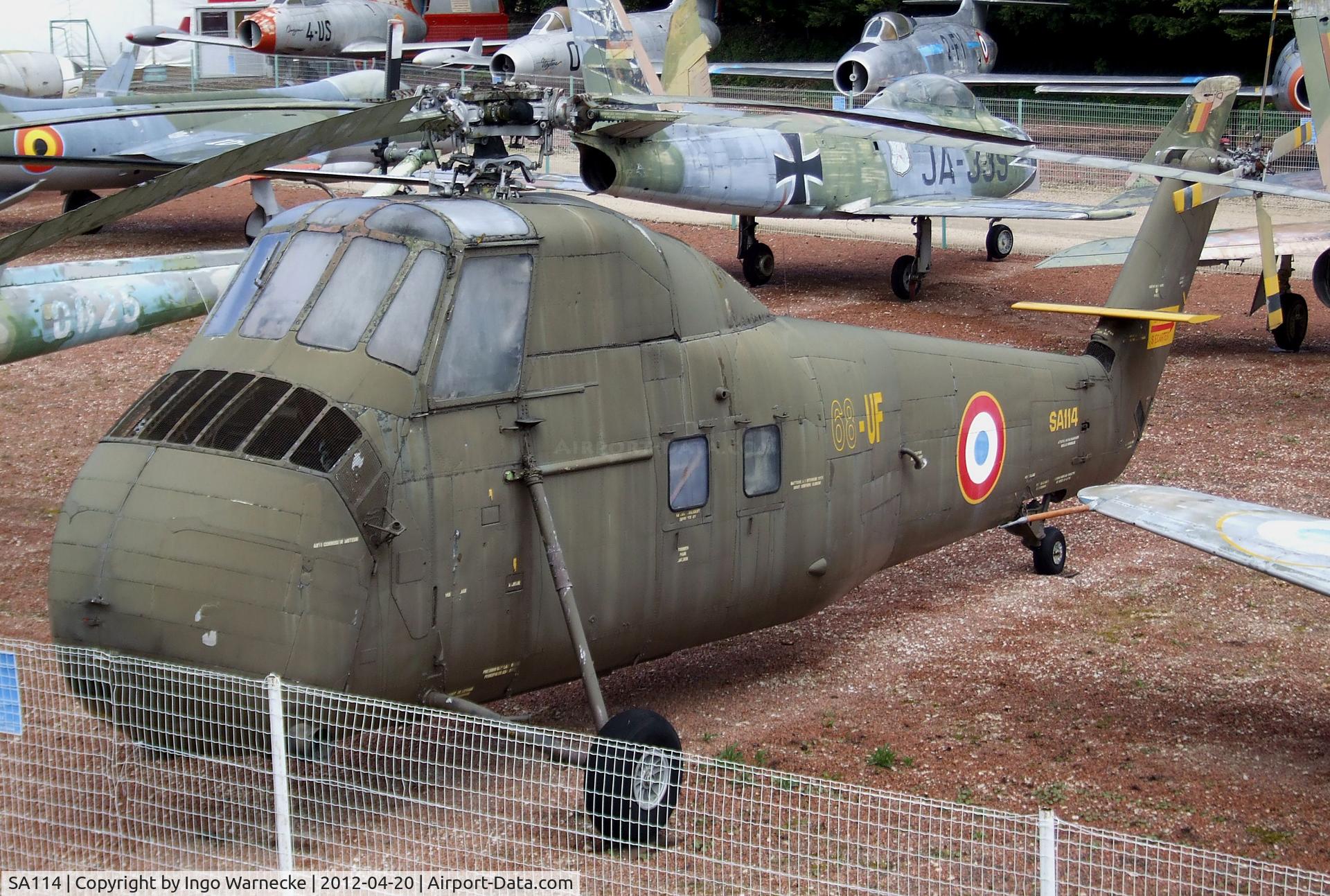 SA114, Sikorsky H-34A Choctaw C/N SA114, Sikorsky H-34A Choctaw at the Musee de l'Aviation du Chateau, Savigny-les-Beaune