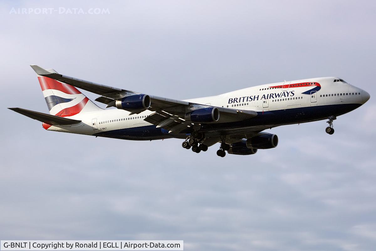 G-BNLT, 1991 Boeing 747-436 C/N 24630, at lhr