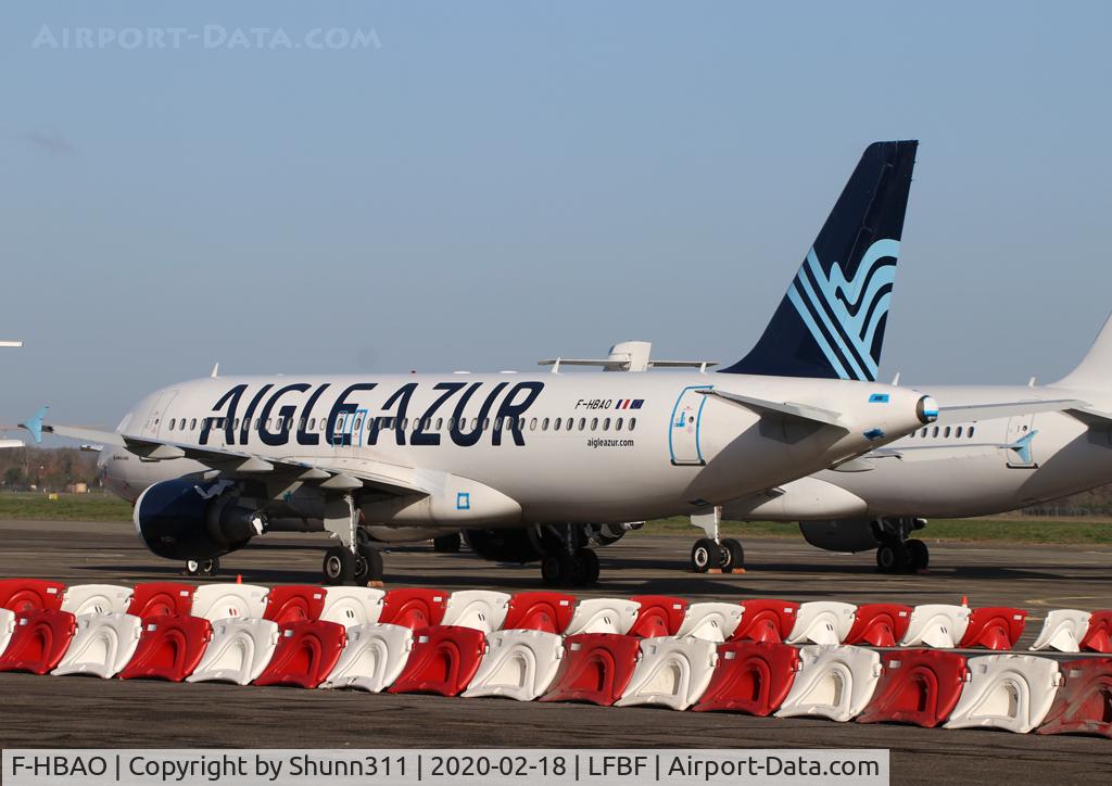 F-HBAO, 2011 Airbus A320-214 C/N 4589, Stored @LFBF after airline's failure...