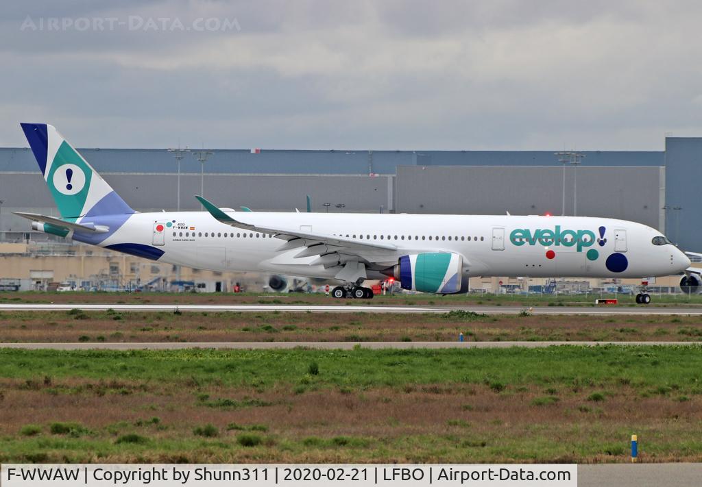F-WWAW, 2019 Airbus A350-941 C/N 400, C/n 0400 - To be EC-NGY