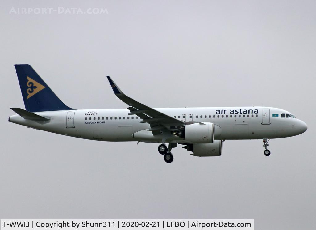 F-WWIJ, 2020 Airbus A320-271N C/N 9574, C/n 9574 - To be P4-KBL