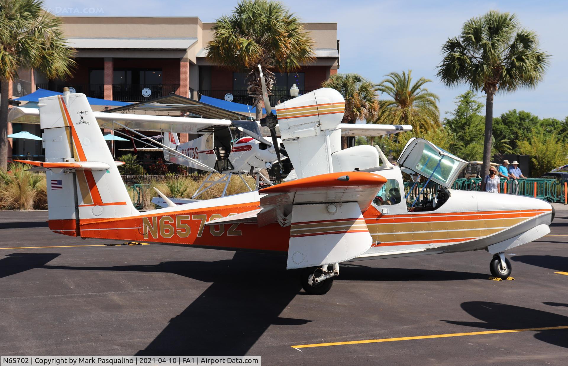N65702, 1974 Lake LA-4-200 Buccaneer C/N 607, Lake LA-4-200