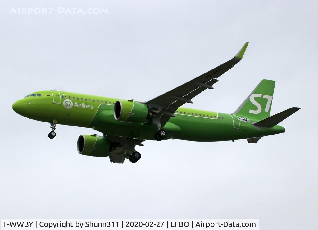 F-WWBY, 2020 Airbus A320-271N C/N 9590, C/n 9590 - To be VQ-BSC