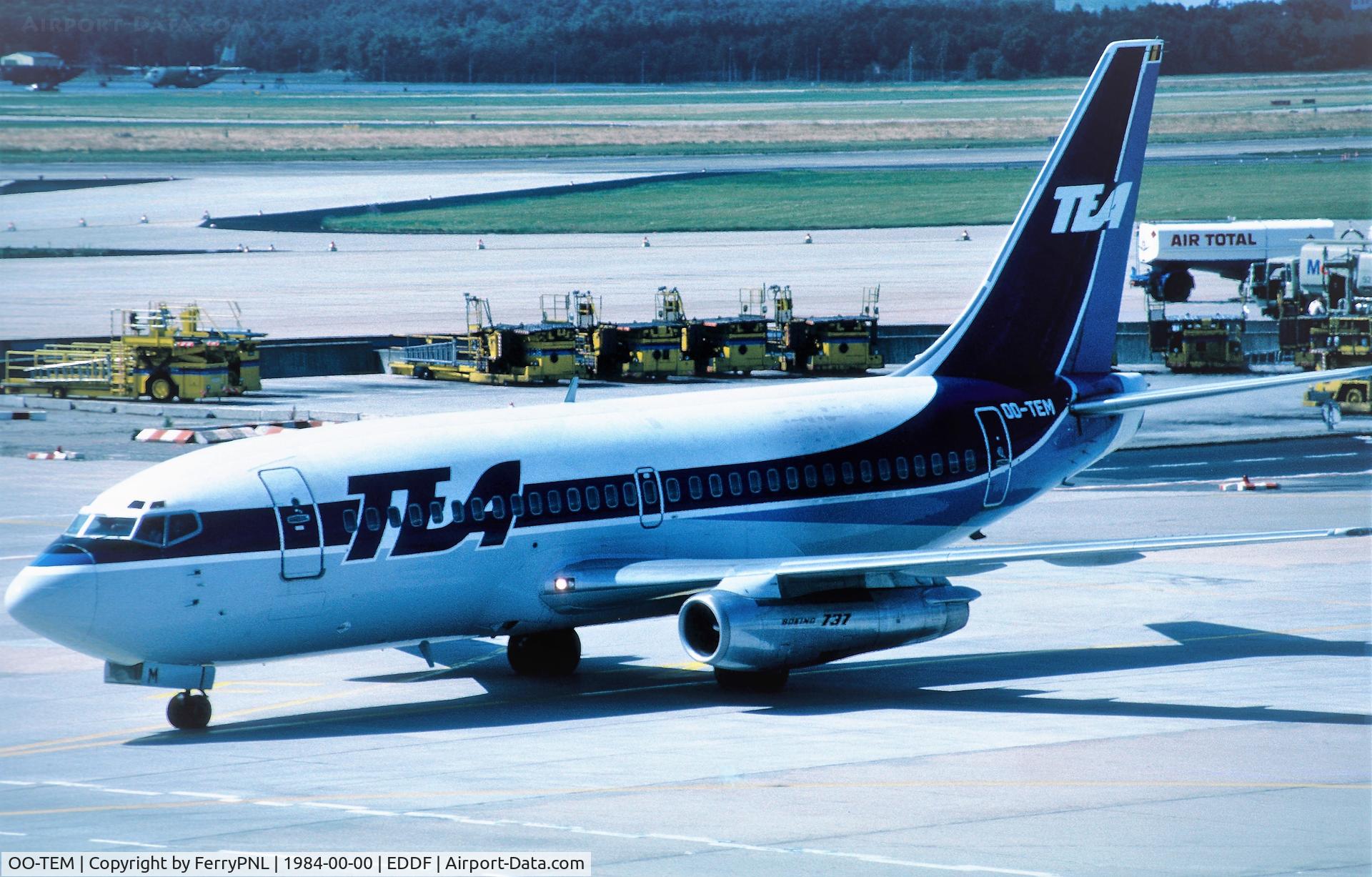 OO-TEM, 1979 Boeing 737-2Q8 C/N 21735, TEA B732 in FRA