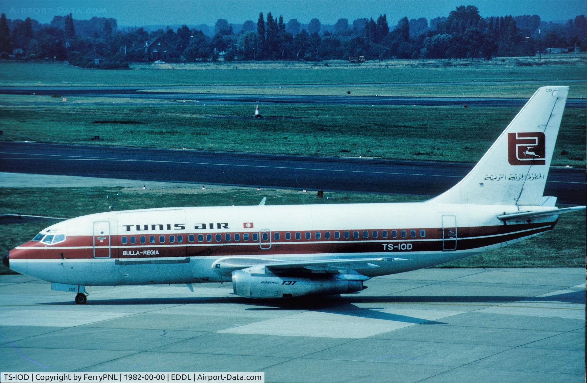 TS-IOD, 1979 Boeing 737-2Q9 C/N 21974, Tunis Air B732