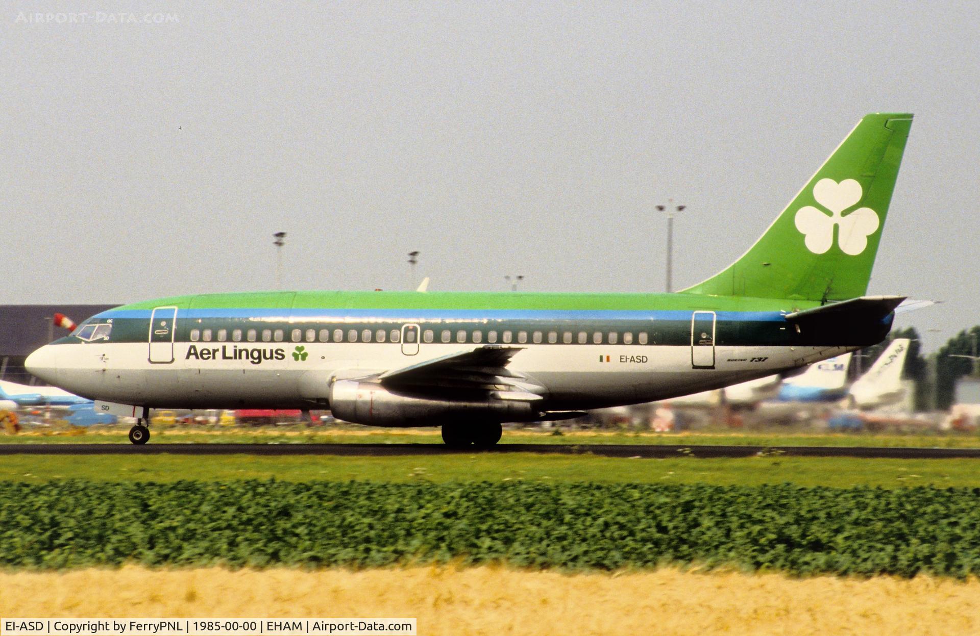 EI-ASD, 1969 Boeing 737-248C C/N 20219, Departure of Aer Lingus B732