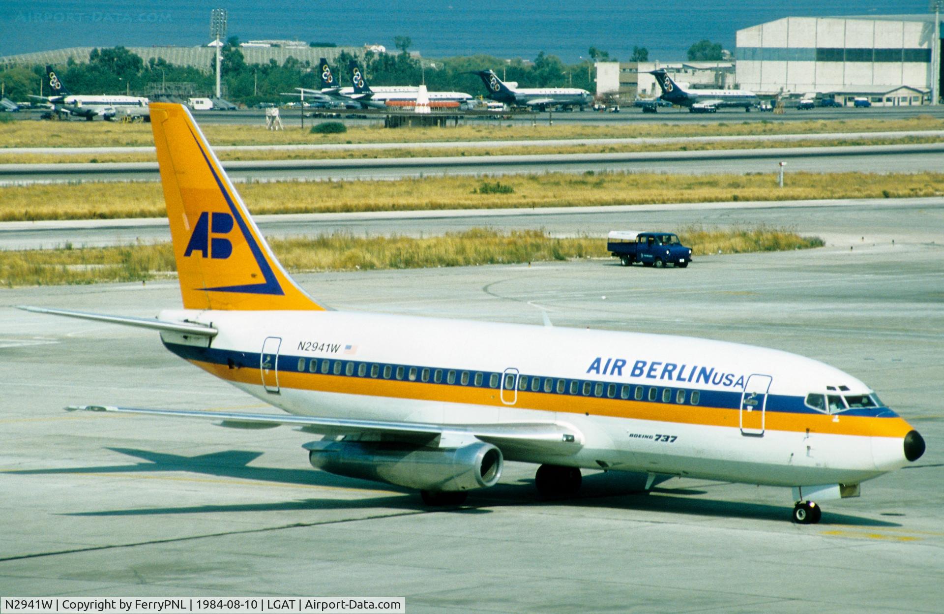 N2941W, 1981 Boeing 737-2K5 C/N 22596, Arrival of Air Berlin B732