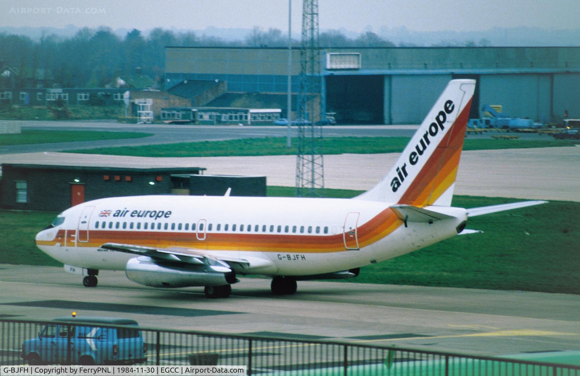 G-BJFH, 1980 Boeing 737-2S3 C/N 22278, Air Europe B732 taxiing for departure