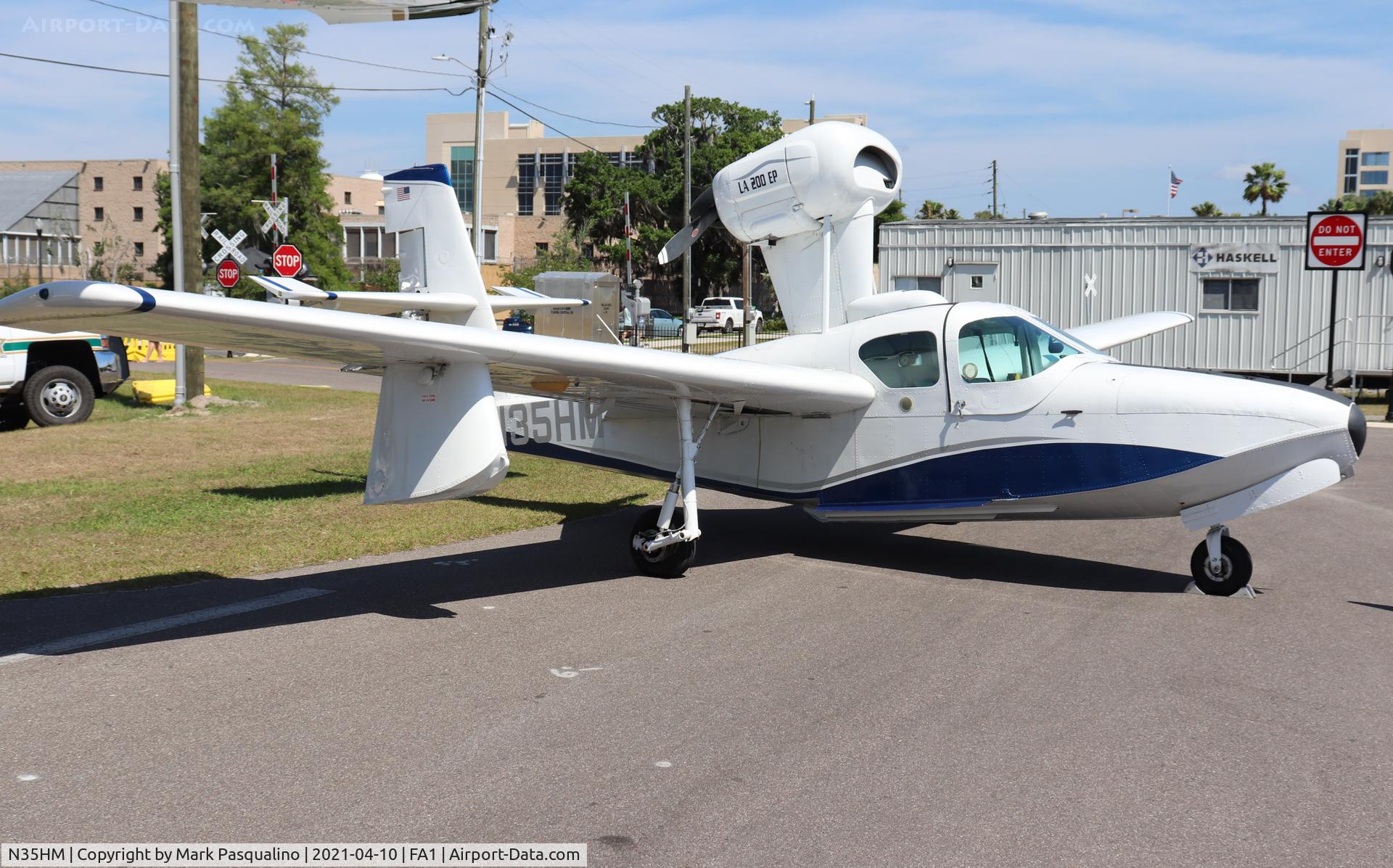 N35HM, 1983 Lake LA-4-200 Buccaneer C/N 1075, Lake LA-4-200