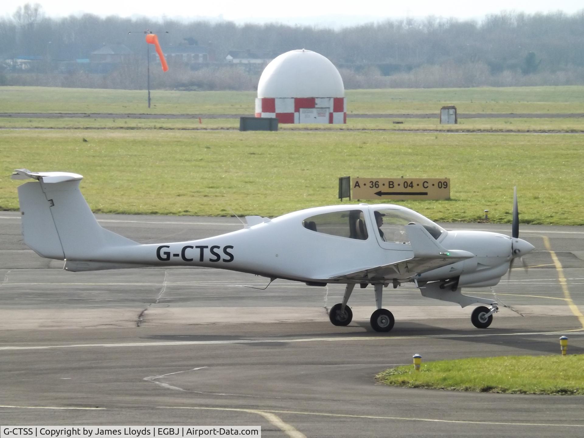G-CTSS, 2014 Diamond DA-40NG Diamond Star Diamond Star C/N 40.N225, At Gloucestershire Airport.