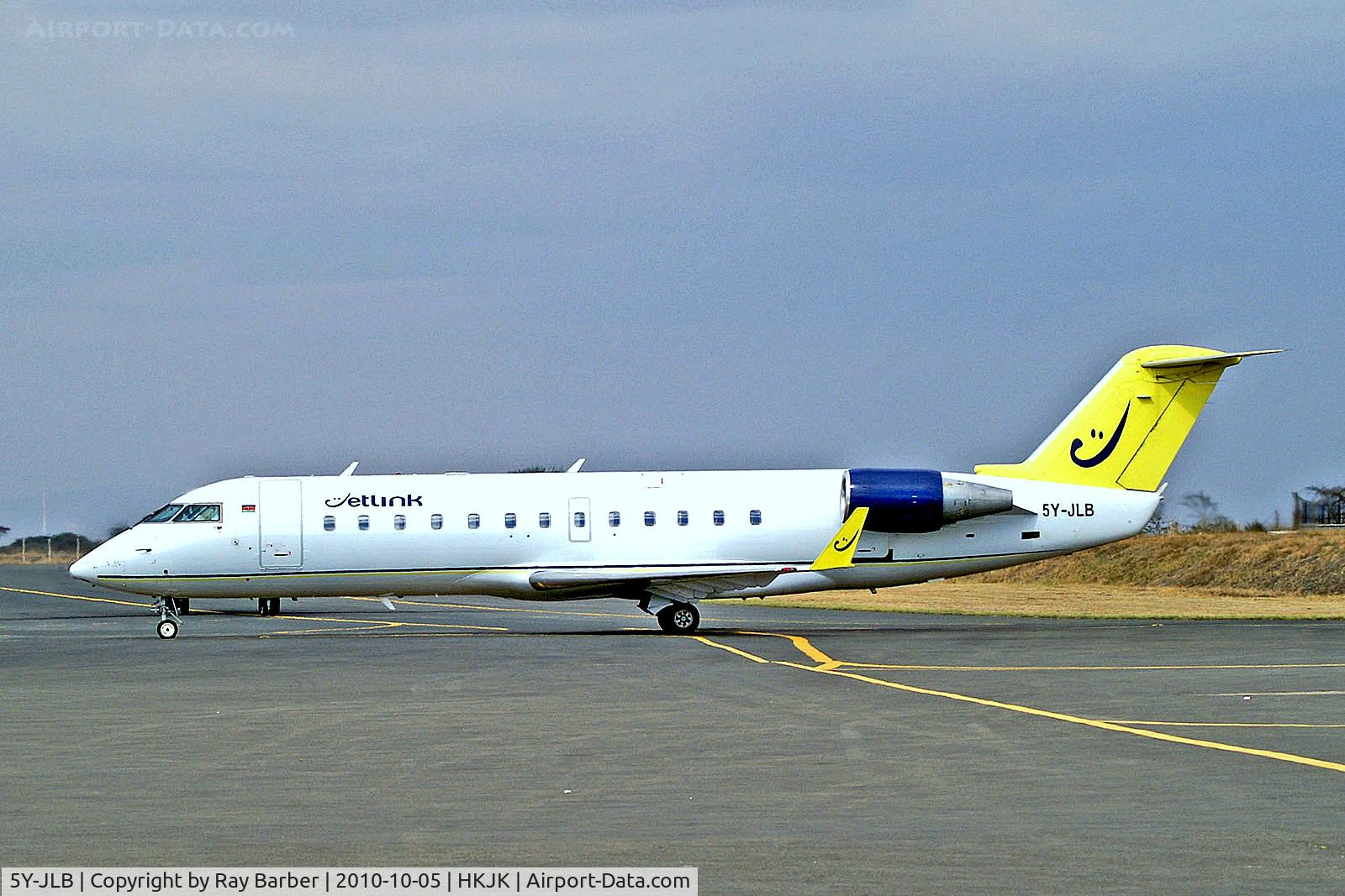 5Y-JLB, 1992 Canadair CRJ-200LR (CL-600-2B19) C/N 7006, 5Y-JLB   Canadair Regional Jet 100LR [7006] (JetLink Express) Nairobi-Jomo Kenyatta Int'l~5Y 06/10/2010