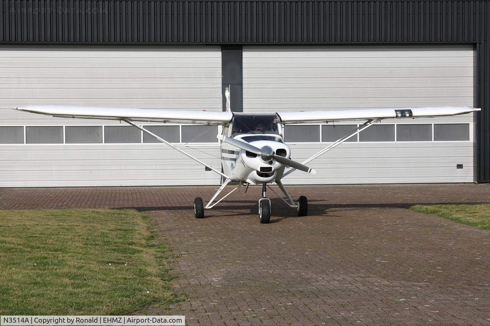 N3514A, 1953 Piper PA-22-135 Tri-Pacer C/N 22-1786, at ehmz