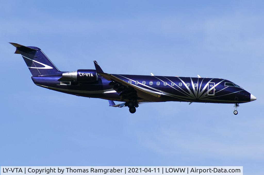 LY-VTA, 2002 Canadair CRJ-200 (CL-600-2B19) C/N 7617, KlasJet Canadair Regionaljet 200