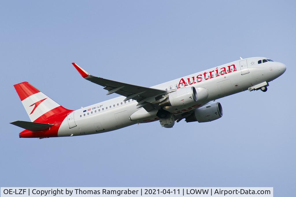 OE-LZF, 2013 Airbus A320-214 C/N 5841, Austrian Airlines Airbus A320