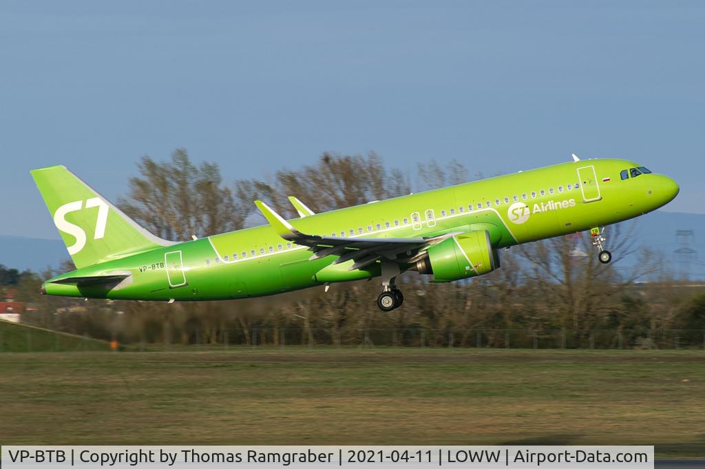 VP-BTB, 2020 Airbus A320-271N C/N 9486, S7 Airlines Airbus A320Neo