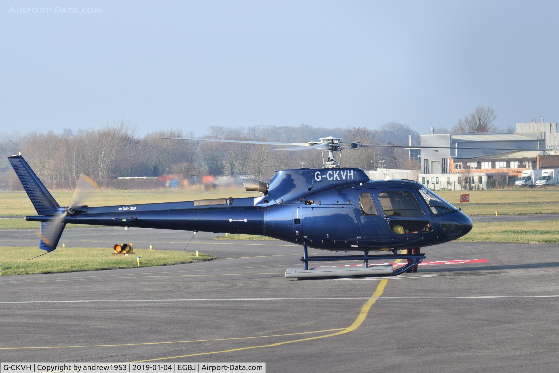 G-CKVH, 2018 Airbus Helicopters AS-350B-3 Ecureuil C/N 8508, G-CKVH at Gloucestershire Airport.