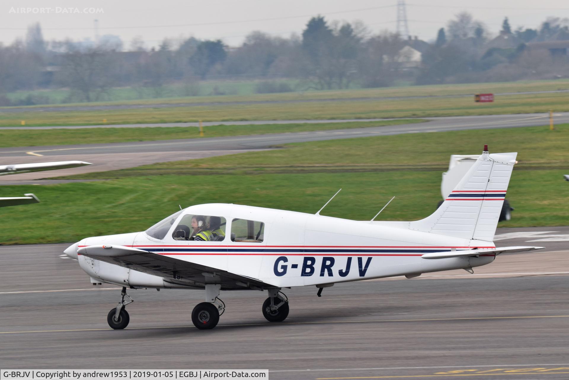 G-BRJV, 1988 Piper PA-28-161 Cadet C/N 28-41167, G-BRJV at Gloucestershire Airport.