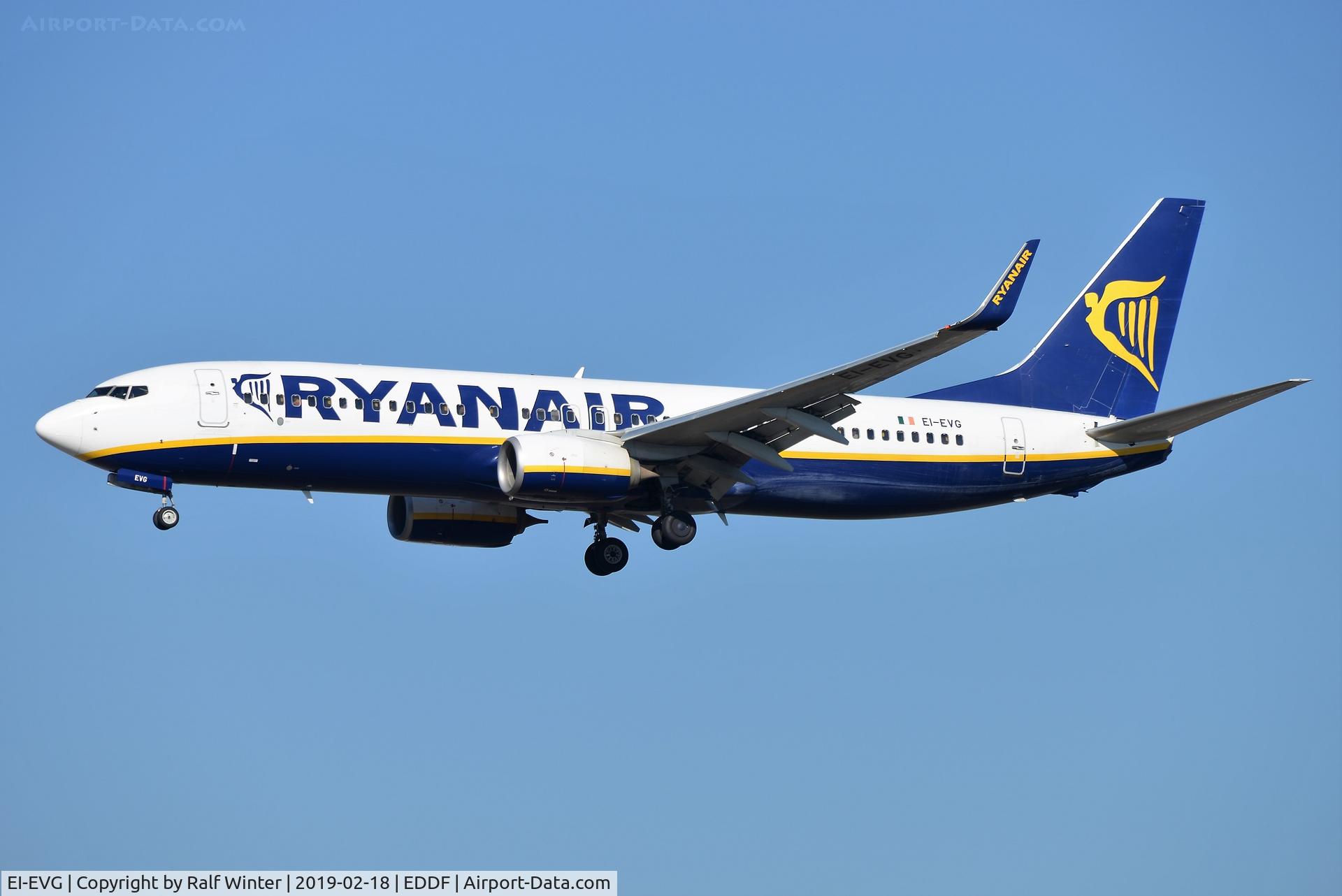 EI-EVG, 2012 Boeing 737-8AS C/N 40292, Boeing 737-8AS(W) - FR RYR Ryanair - 40292 - EI-EVG - 18.02.2019 - FRA