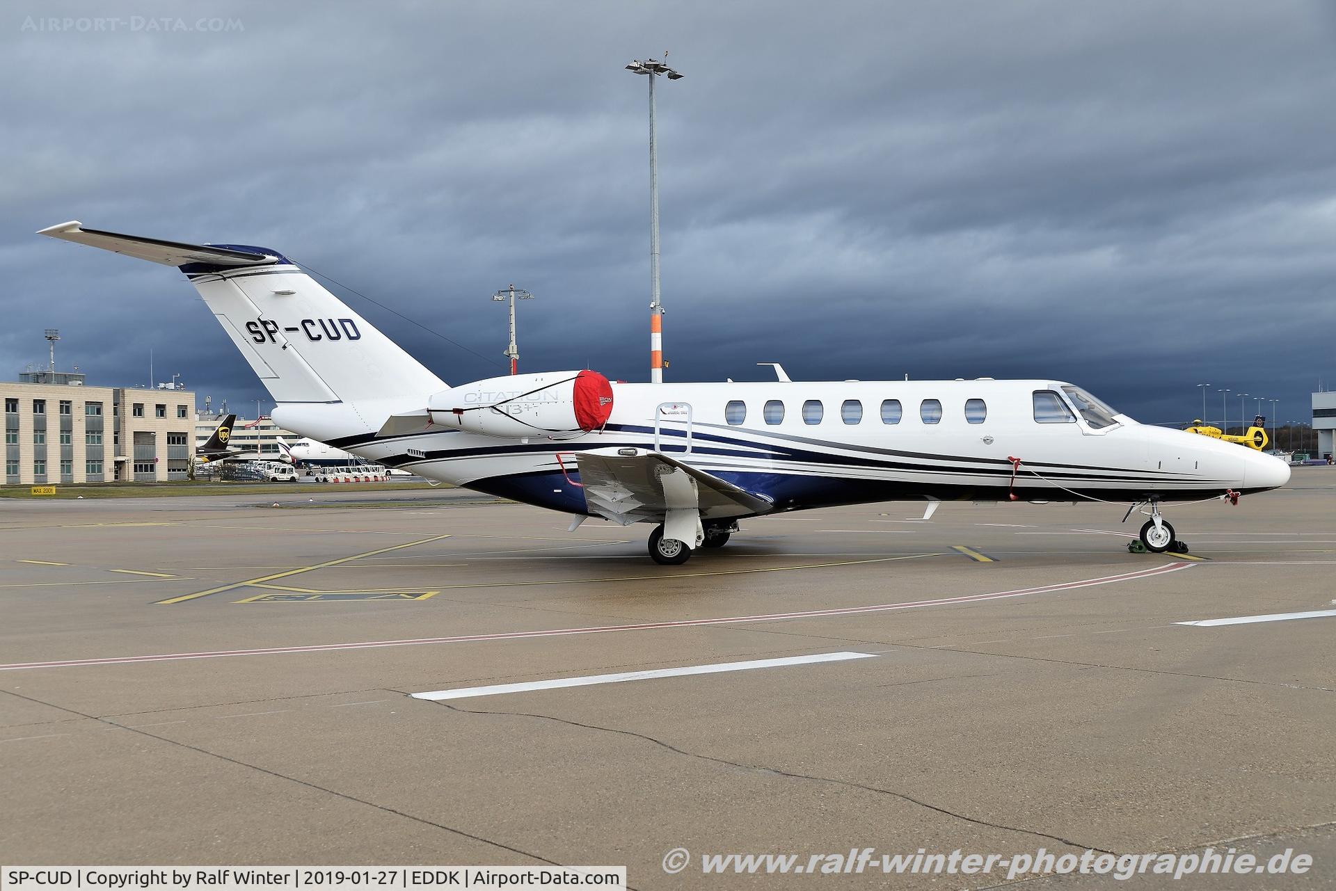 SP-CUD, Cessna 525B CitationJet CJ3+ C/N 525B0544, Cessna 525B CitationJet CJ3+ - JDI Jet Story - 525B0544 - SP-CUD - 27.01.2019 - CGN