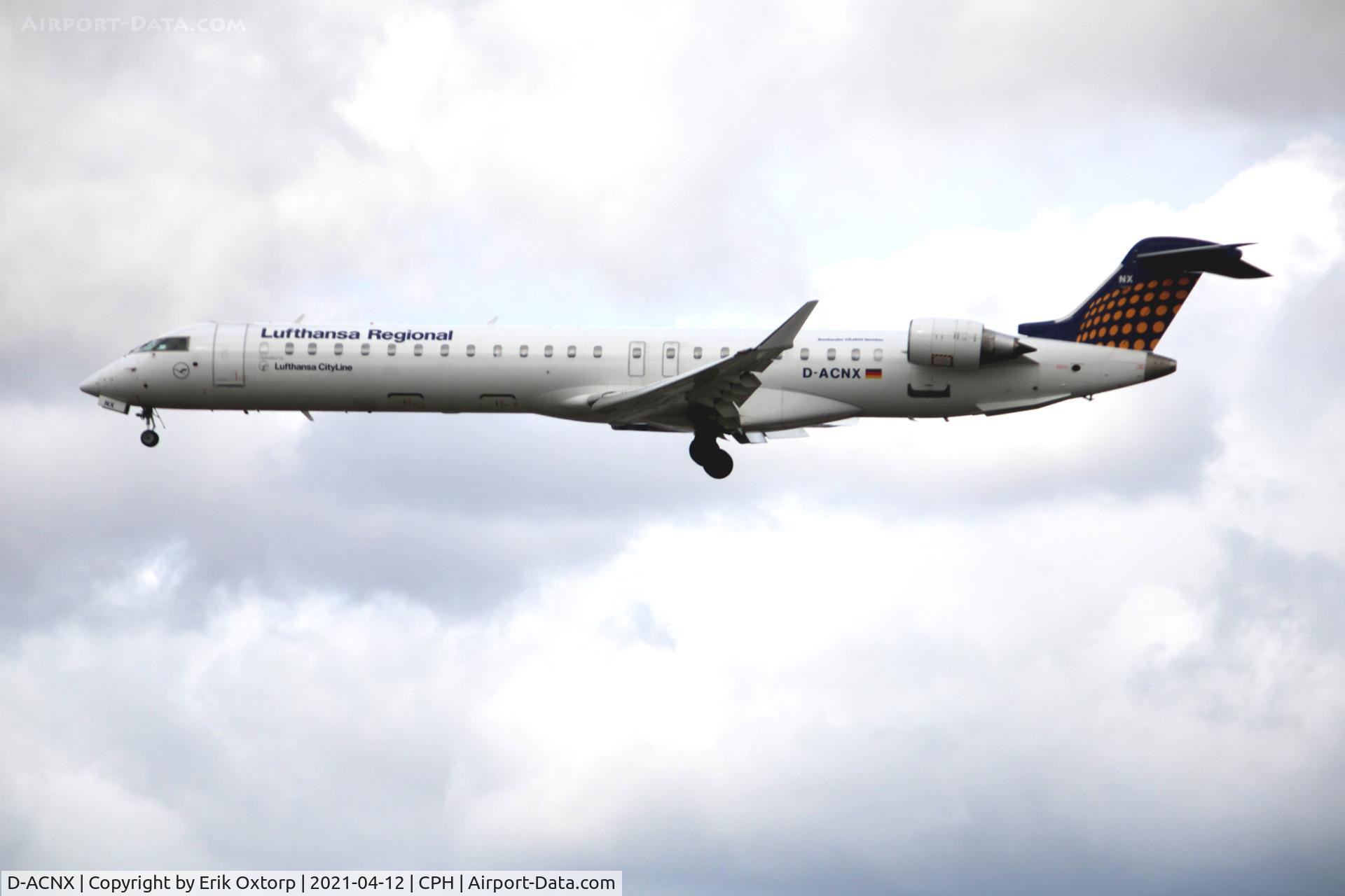 D-ACNX, 2011 Bombardier CRJ-900 NG (CL-600-2D24) C/N 15270, D-ACNX landing rw 22L