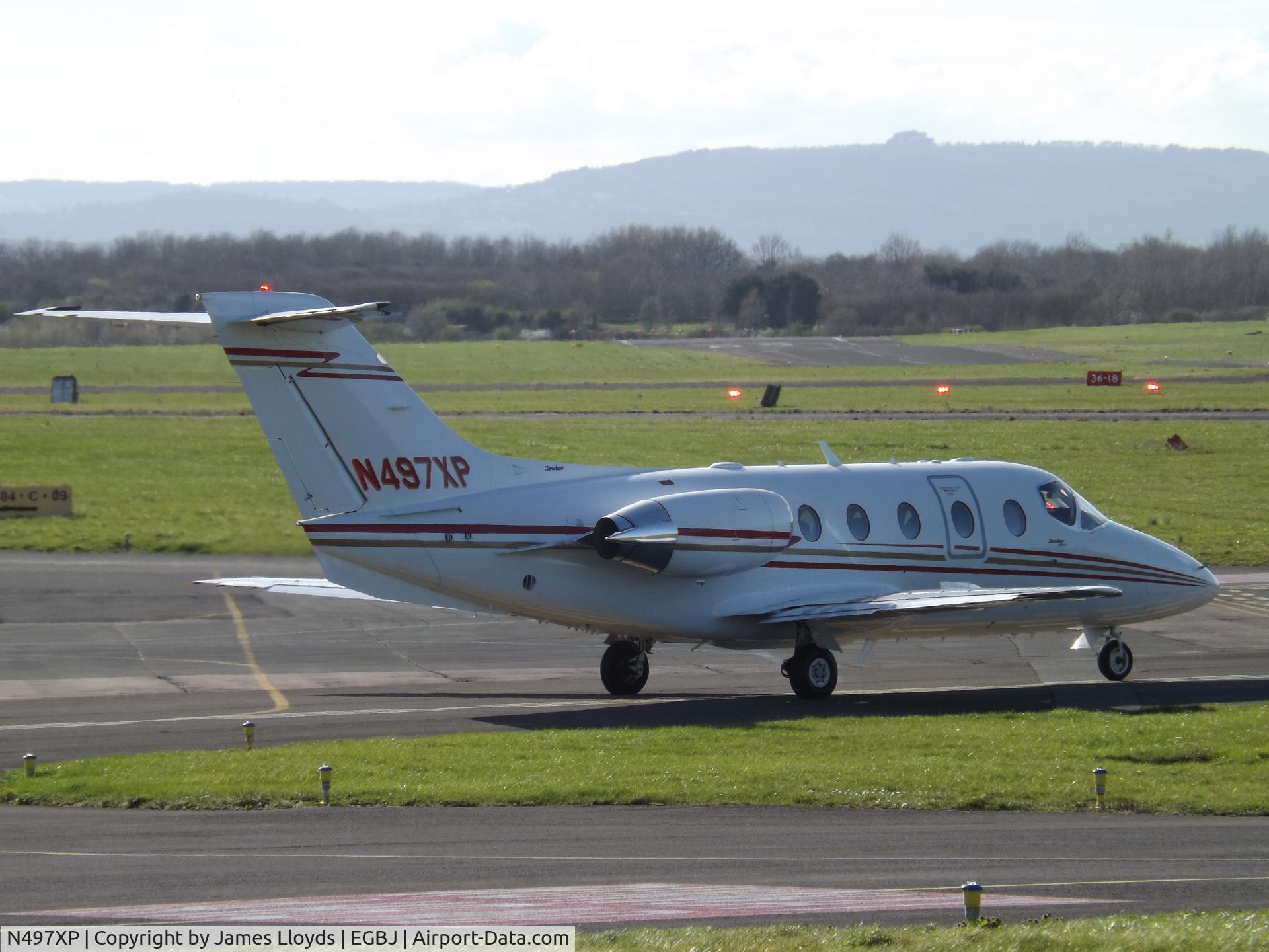 N497XP, 2006 Raytheon 400A BeechJet C/N RK-497, At Gloucestershire Airport.