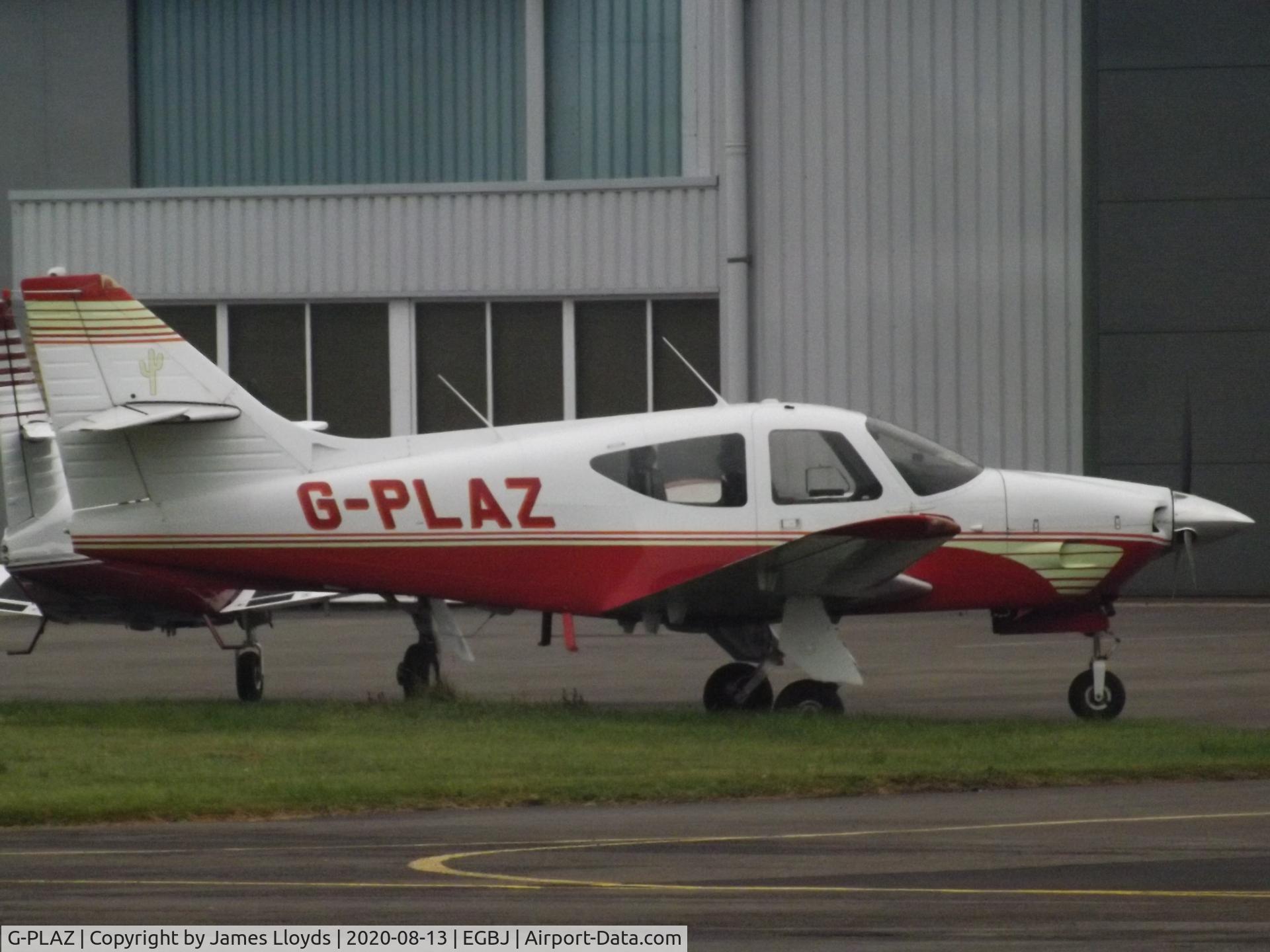 G-PLAZ, 1975 Rockwell International 112 Commander C/N 345, At Gloucestershire Airport.
