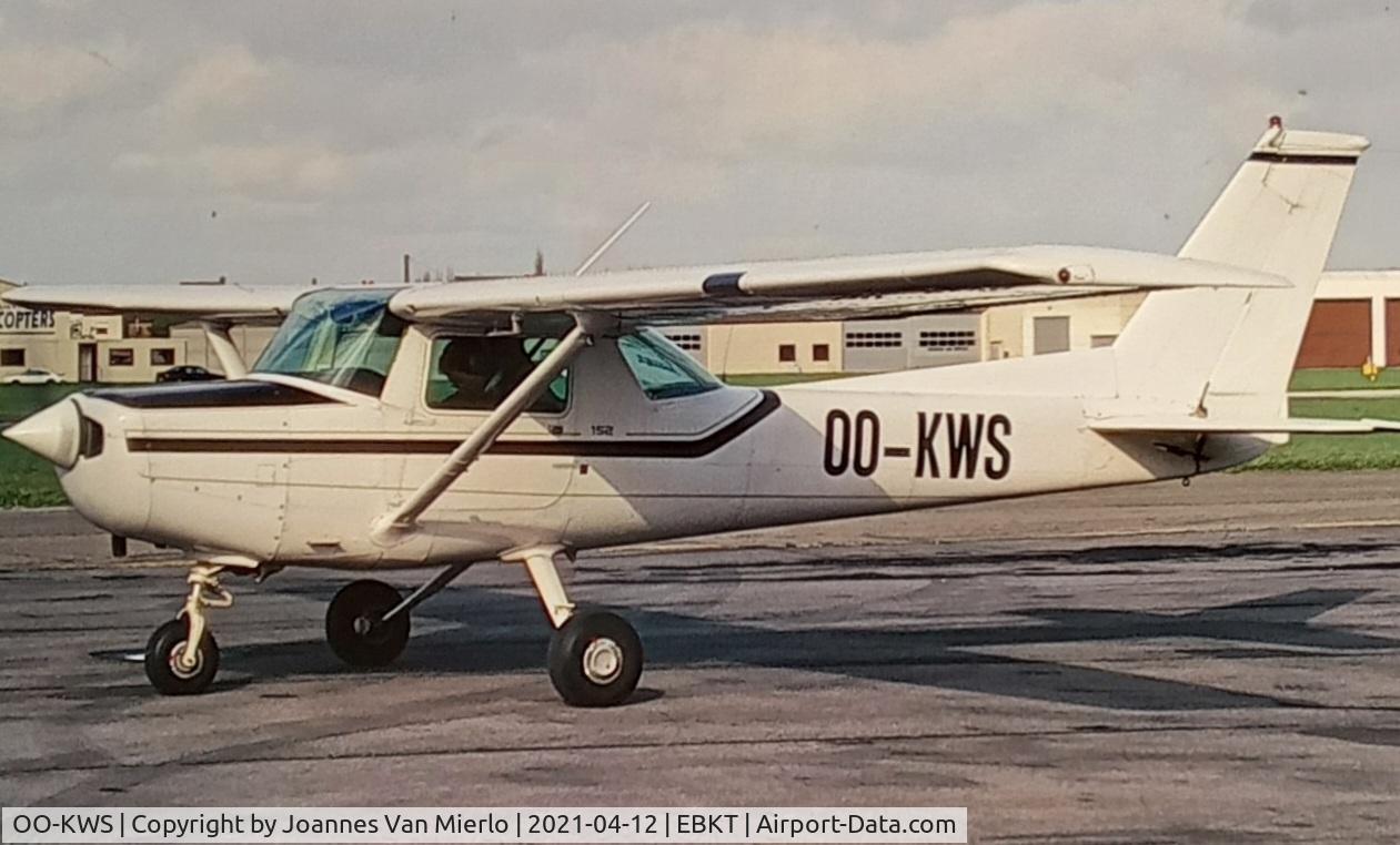 OO-KWS, Cessna 152 C/N 152-85985, scan from slide