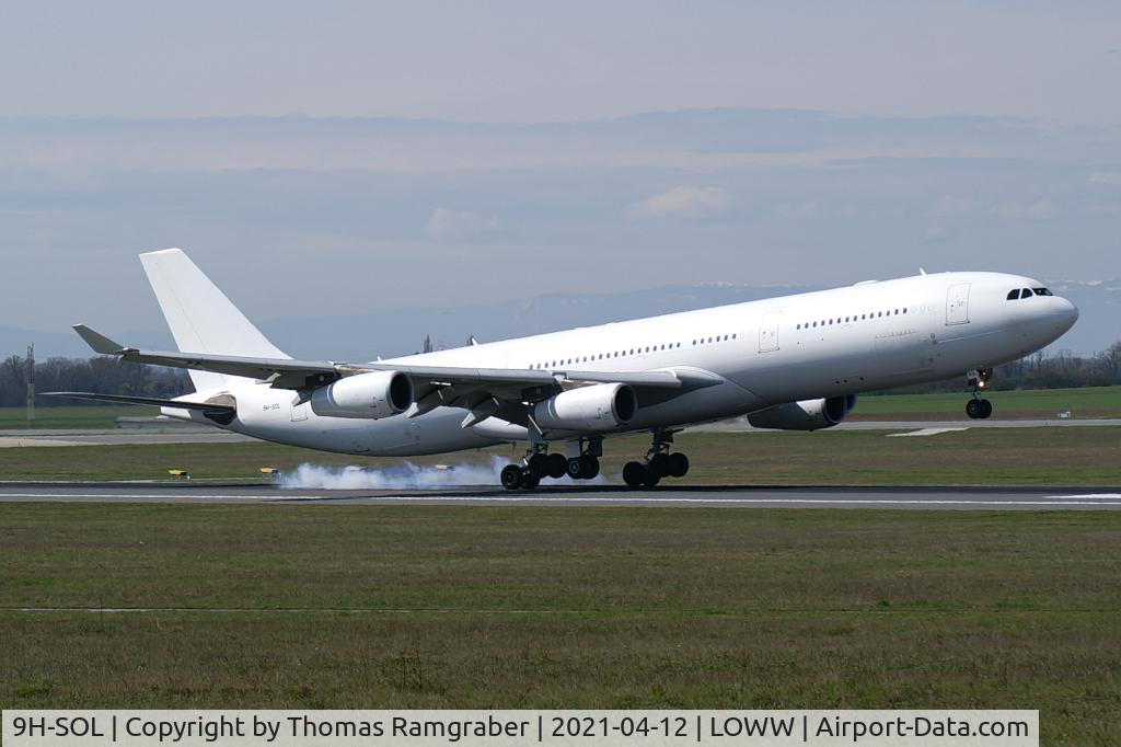 9H-SOL, 2003 Airbus A340-313 C/N 483, HiFly Malta Airbus A340-300