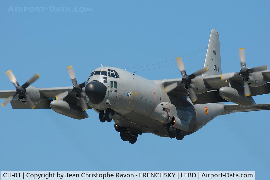 CH-01, 1971 Lockheed C-130H Hercules C/N 382-4455, BELGIAN AIR FORCE