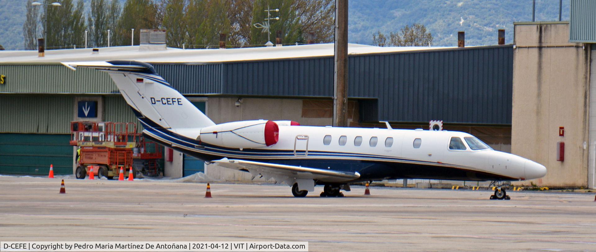 D-CEFE, 2014 Cessna 525C CitationJet CJ4 C/N 525C-0177, Aeropuerto de Foronda - Vitoria-Gasteiz - Euskadi - España