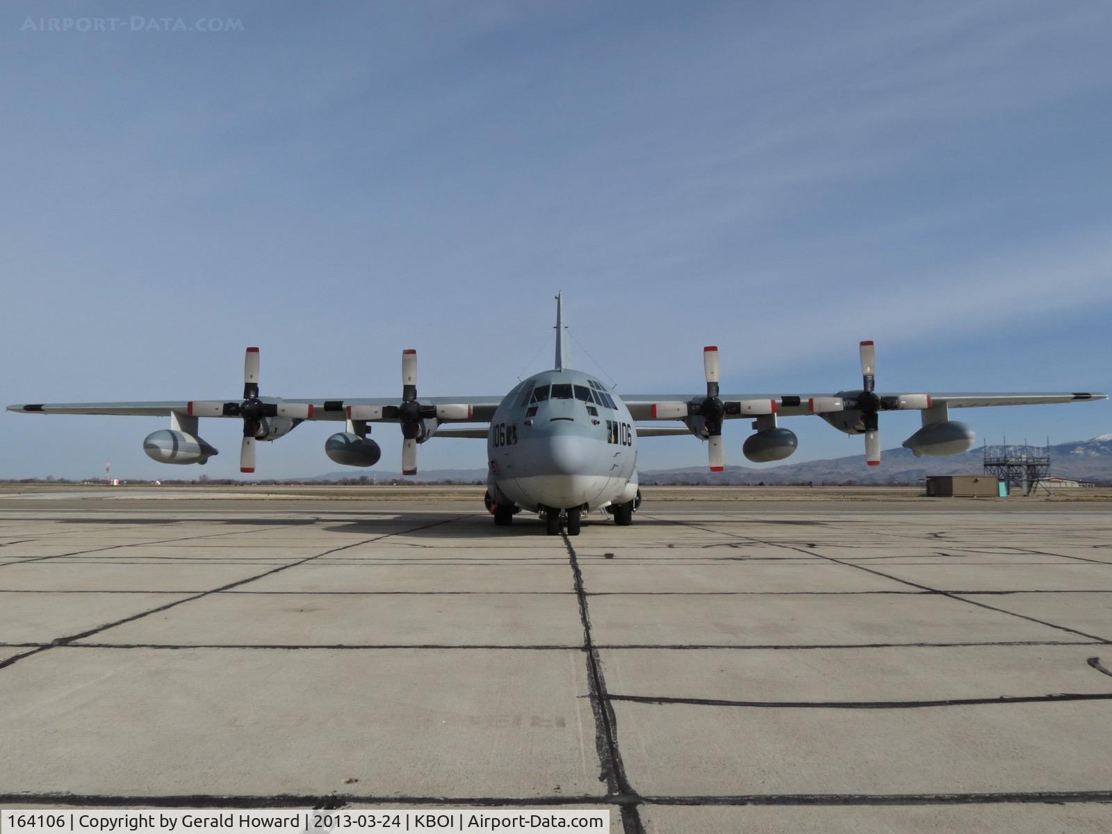 164106, 1988 Lockheed KC-130T Hercules C/N 382-5149, Parked on south GA ramp.
