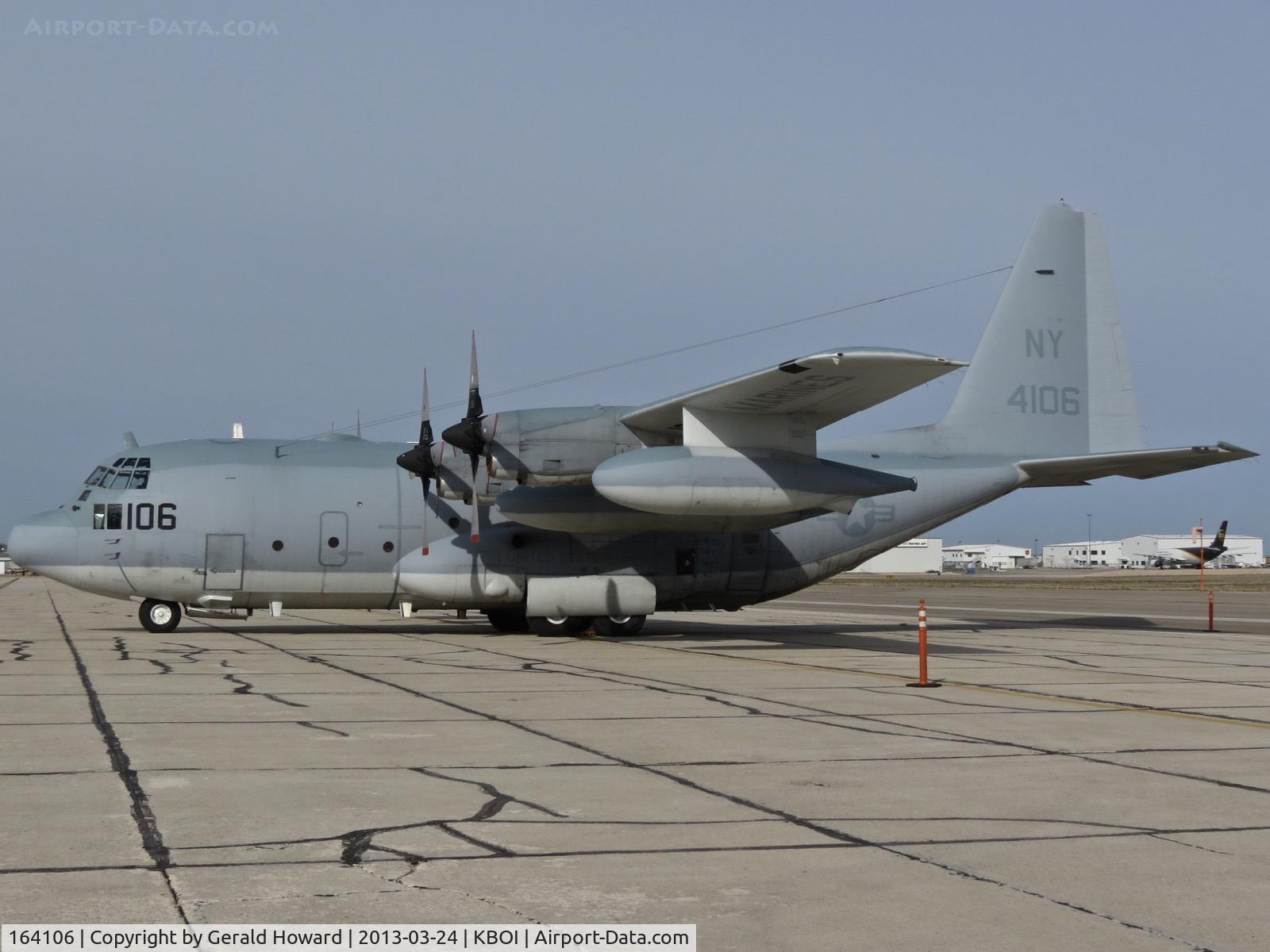 164106, 1988 Lockheed KC-130T Hercules C/N 382-5149, Parked on south GA ramp.