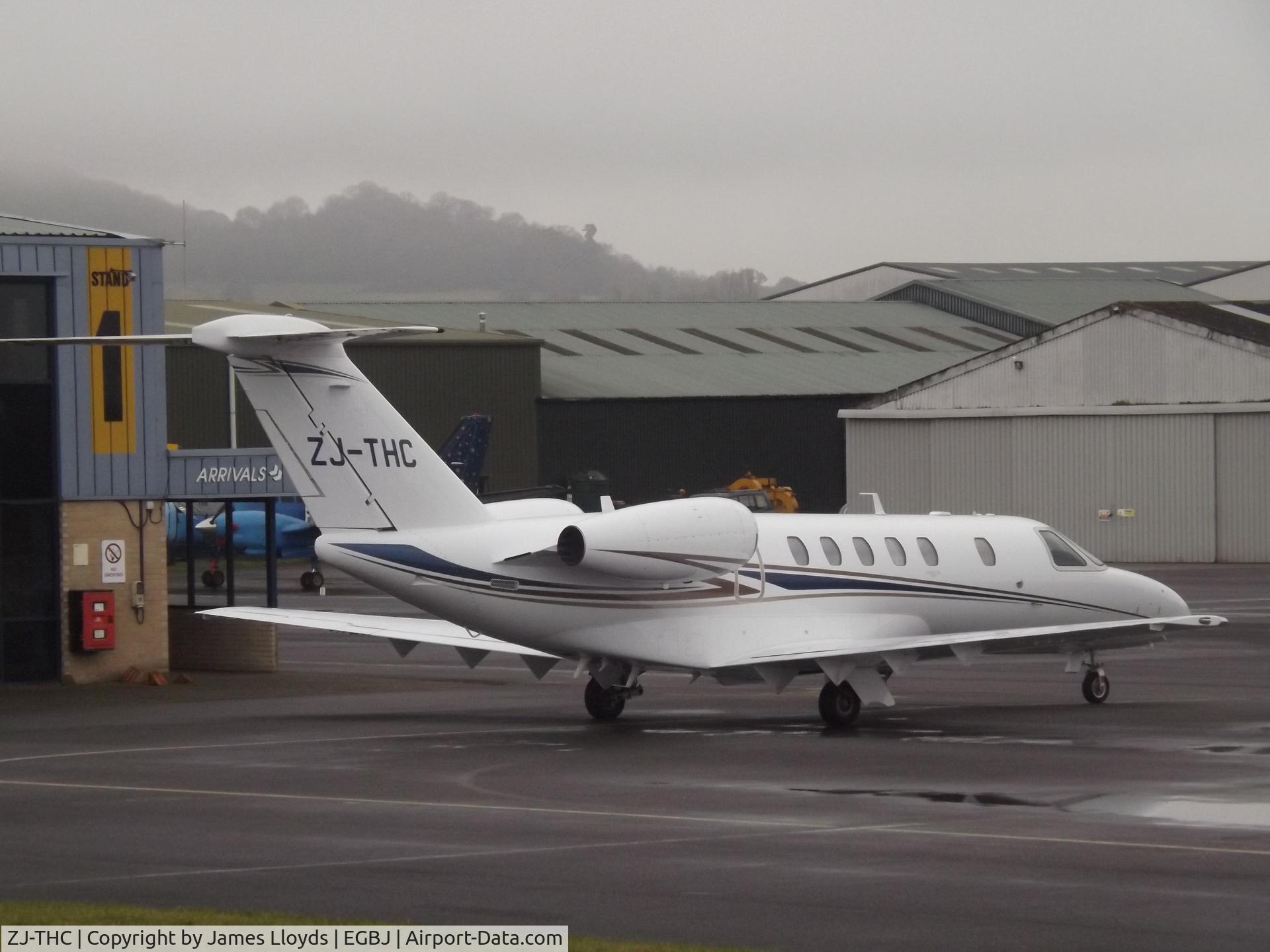 ZJ-THC, 2015 Cessna 525C CitationJet CJ4 C/N 525C-0200, At Gloucestershire Airport.