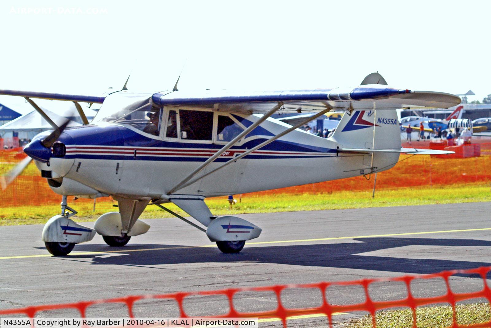 N4355A, 1956 Piper PA-22-150 C/N 22-3711, N4355A   Piper PA-22-150 [22-3711] Lakeland-Linder~N 16/04/2010
