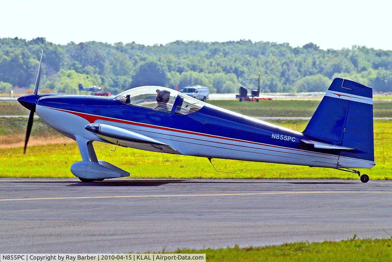 N855PC, Vans RV-7 C/N 70970, N855PC   Vans RV-7 [70970] Lakeland-Linder~N 15/04/2010
