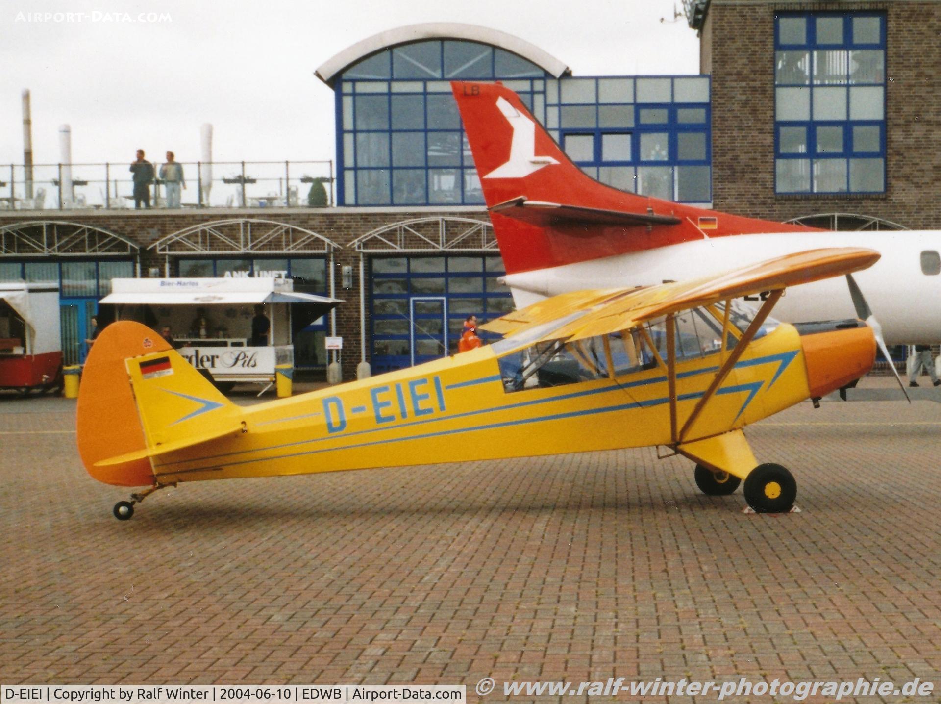 D-EIEI, 1951 Piper L-18C Super Cub (PA-18-95) C/N 18-1017, Piper PA-18-95 Super Cub - Private - 18-1374 - D--EIEI - 10.06.2004 - EDWB