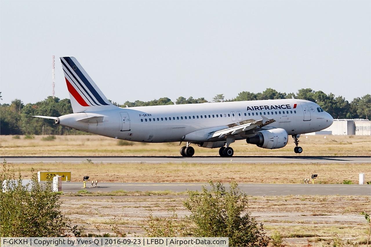 F-GKXH, 2002 Airbus A320-214 C/N 1924, Airbus A320-214, Landing rwy 05, Bordeaux-Mérignac airport (LFBD-BOD)