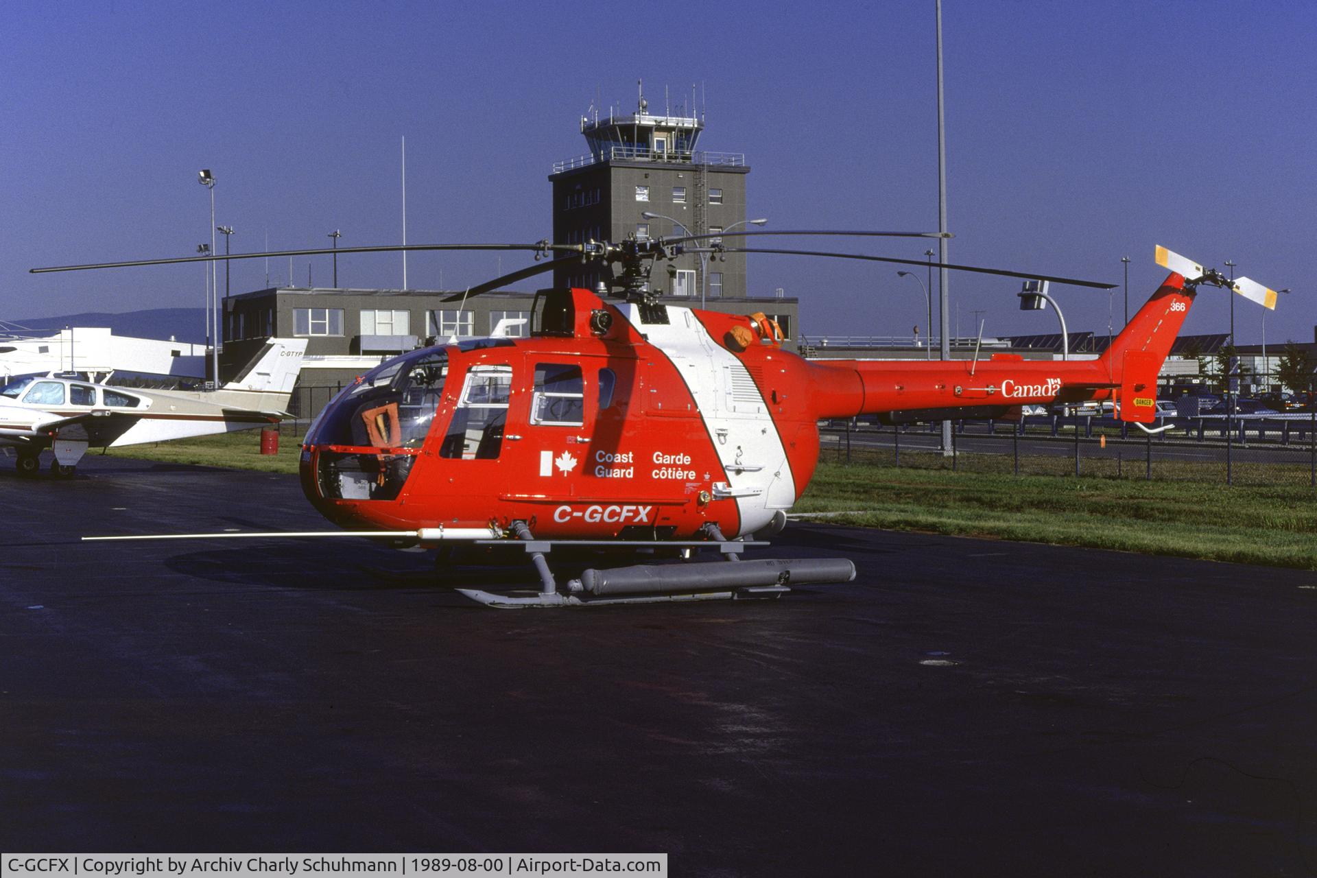 C-GCFX, 1985 MBB Bo.105LS-A3 C/N S-730, C-GCFX in 1989