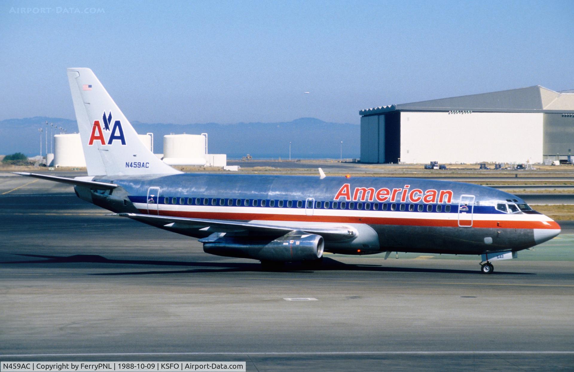 N459AC, 1968 Boeing 737-222 C/N 19072, American B732