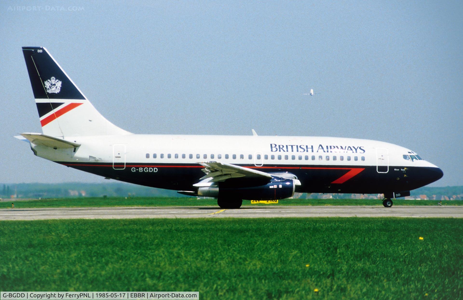 G-BGDD, 1979 Boeing 737-236 C/N 21793, BA B732 lining-up