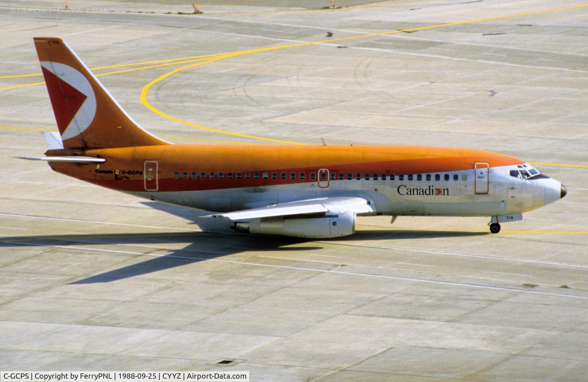 C-GCPS, 1981 Boeing 737-217(A) C/N 22257, Canadian B732 in CP Air livery