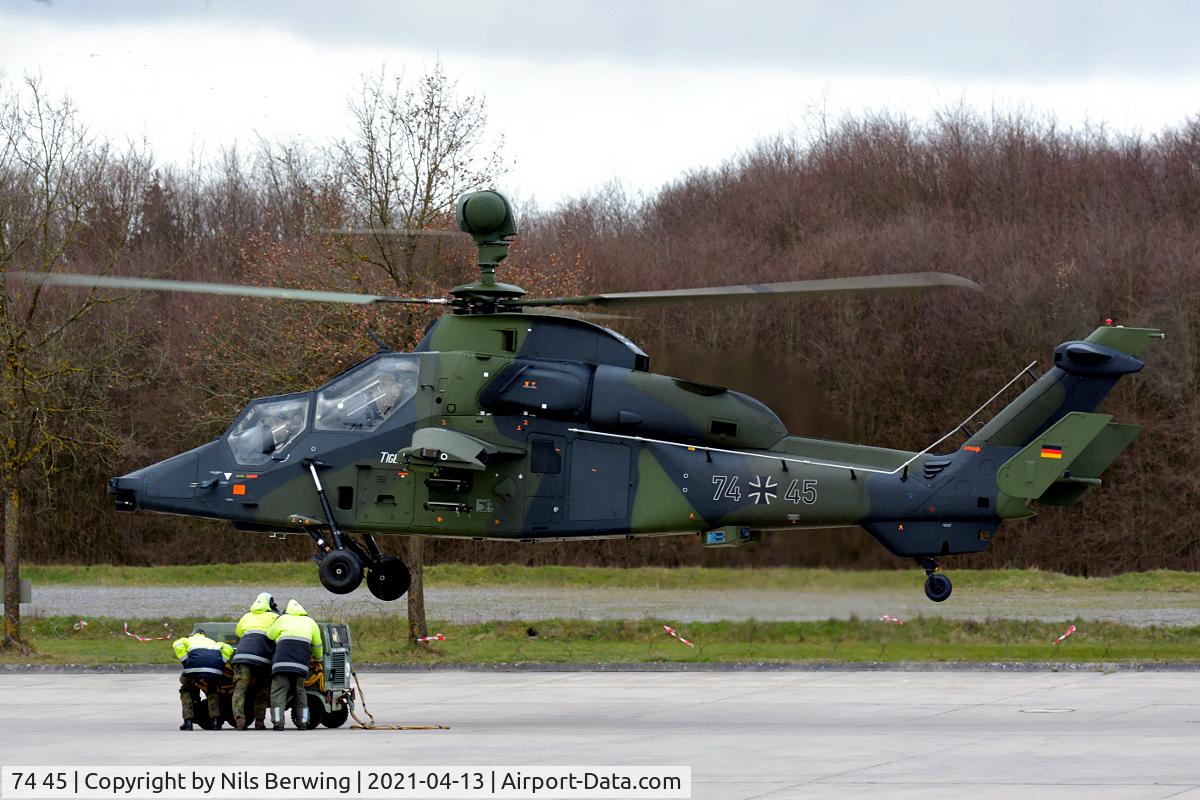 74 45, Eurocopter EC-665 Tiger UHT C/N 1045/UHT45, 74+45