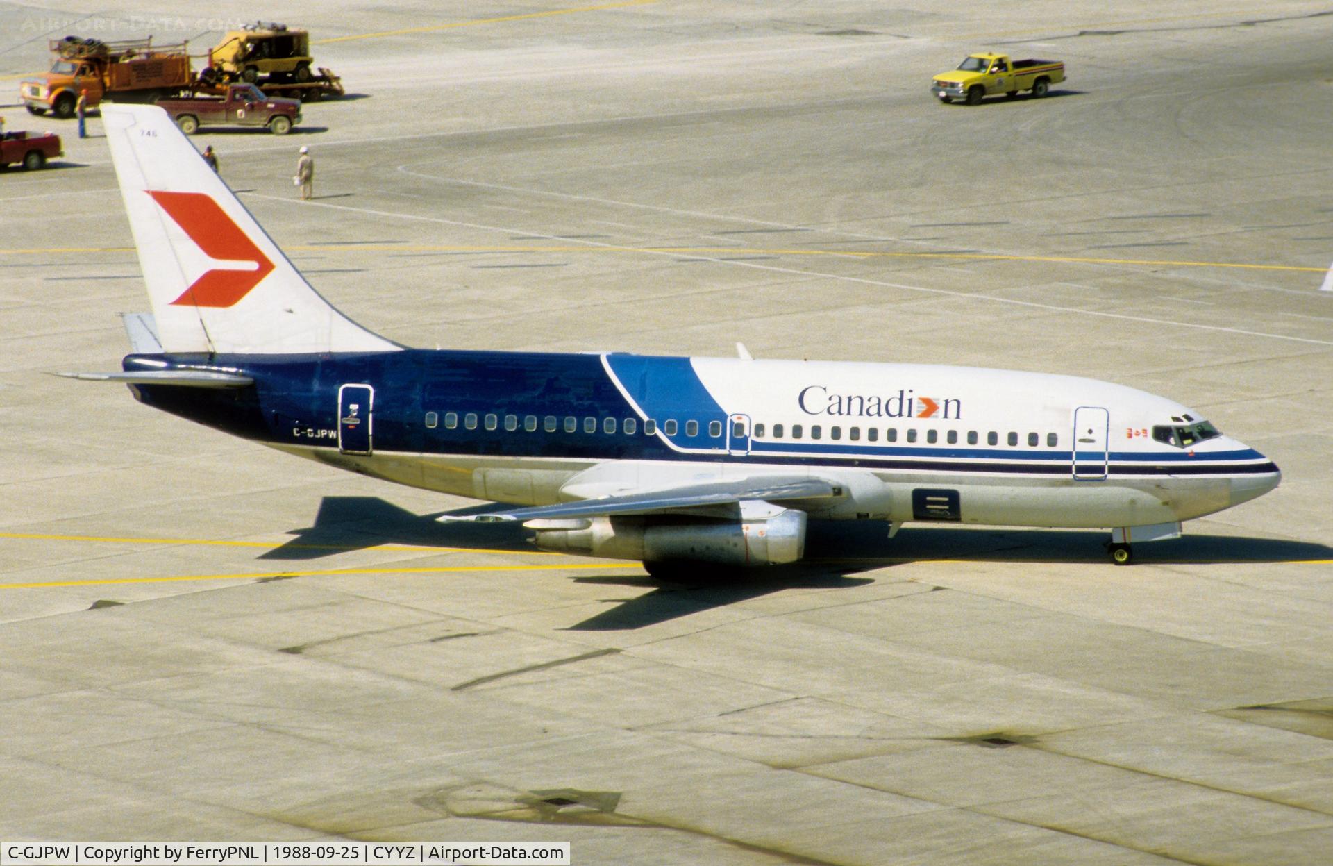 C-GJPW, 1979 Boeing 737-275 C/N 21713, Canadian B732 in basic Pacific Western livery