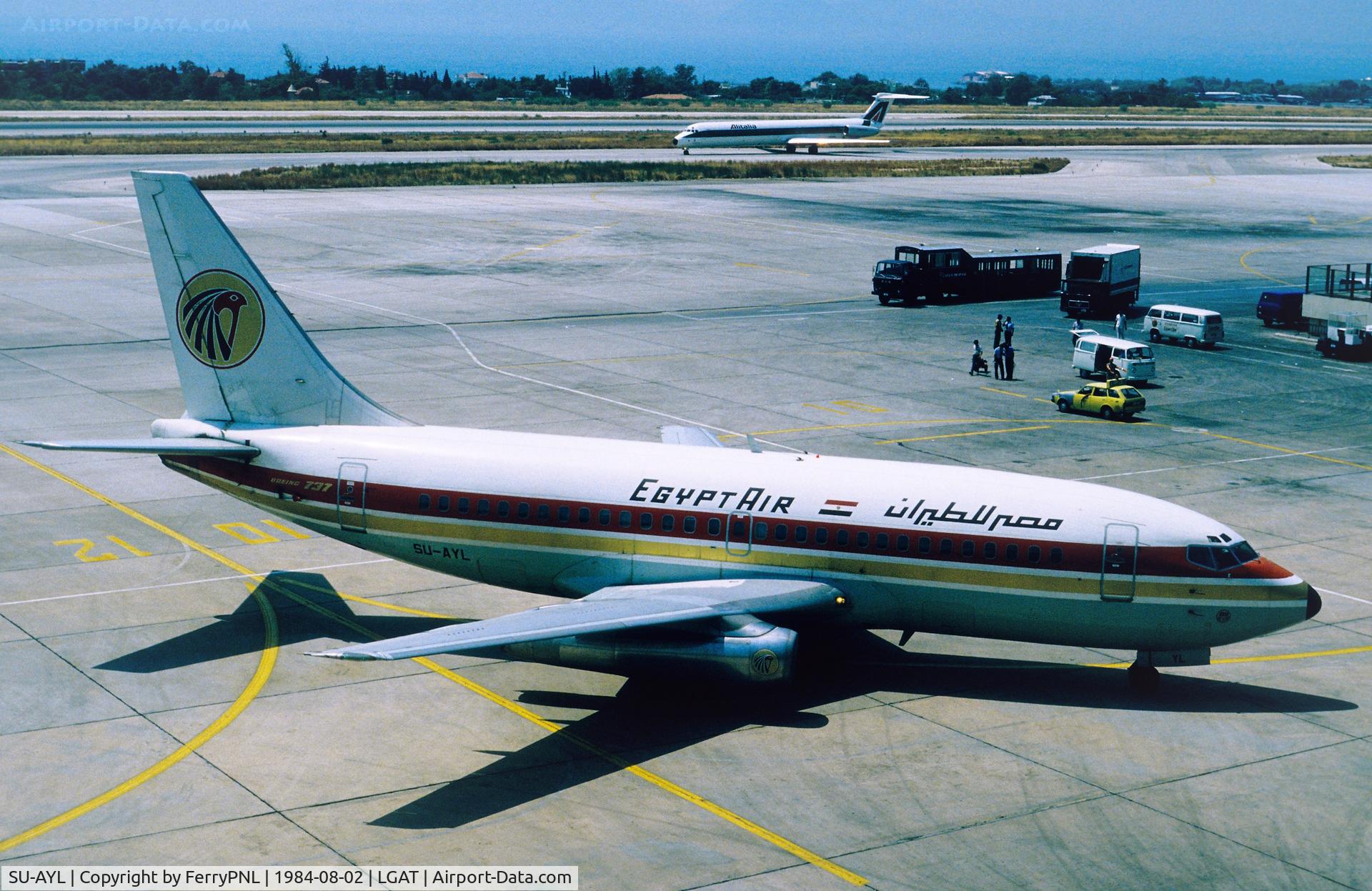 SU-AYL, 1976 Boeing 737-266 C/N 21195, Arrival of Egypt Air B732