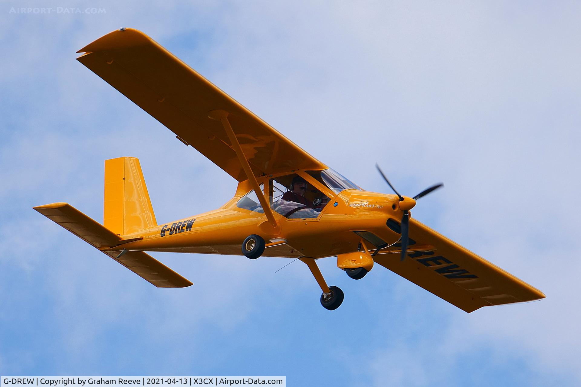 G-DREW, 2019 Aeroprakt A32 Vixxen C/N LAA 411-15616, Landing at Northrepps.