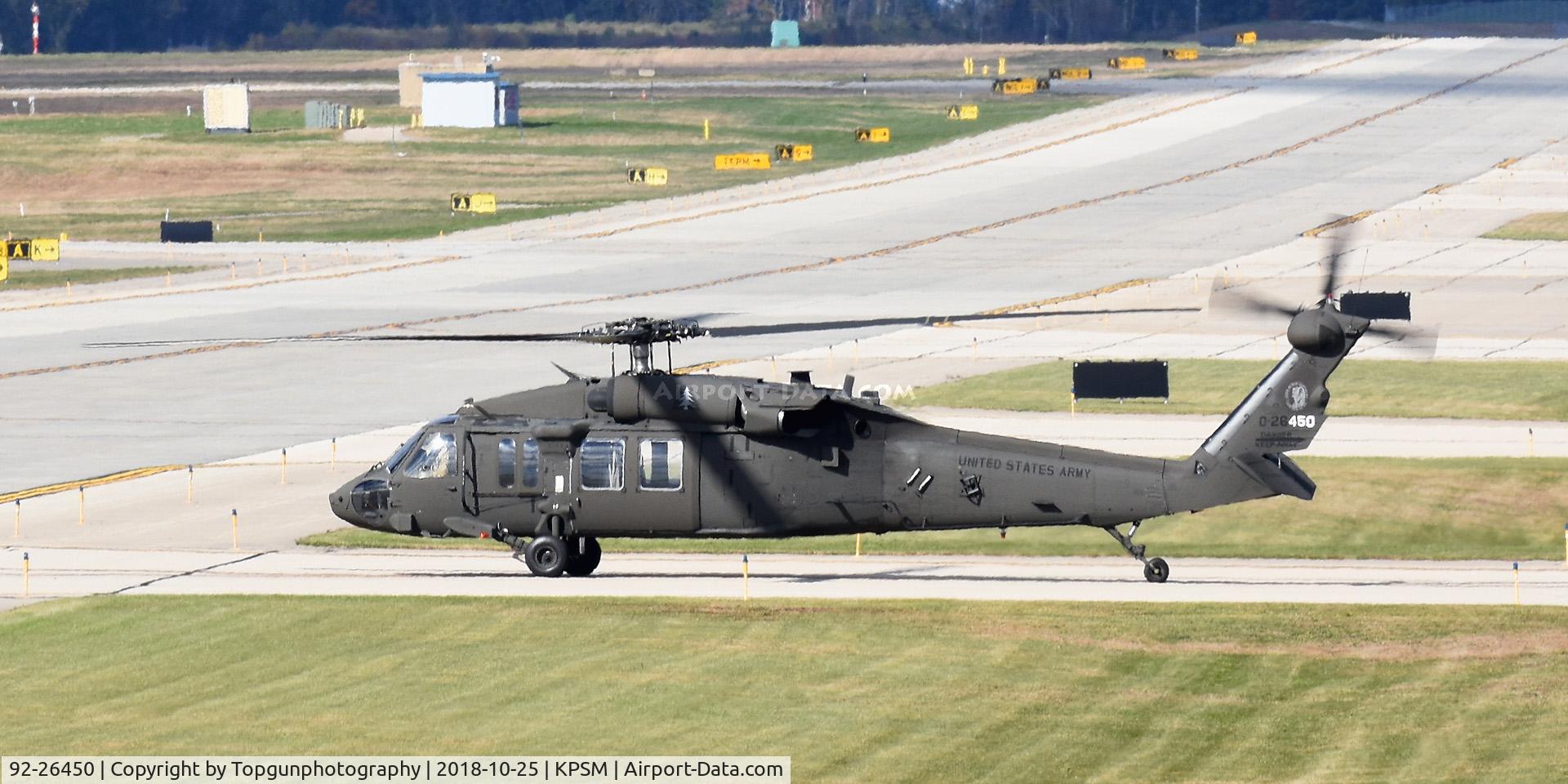 92-26450, 2091 Sikorsky UH-60L C/N 673, Was with the NH ARNG back then, now with AR ARNG