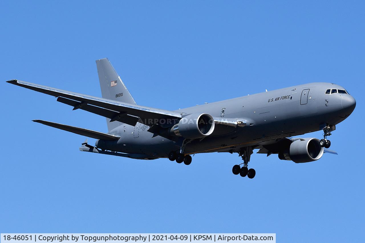 18-46051, 2017 Boeing KC-46A Pegasus C/N 41868/1188, PACK51 working RW16