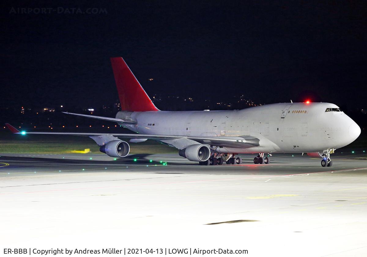 ER-BBB, 1991 Boeing 747-433SF C/N 25075, Arriving from Nur-Sultan.